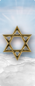 Star of David Blue-Gold